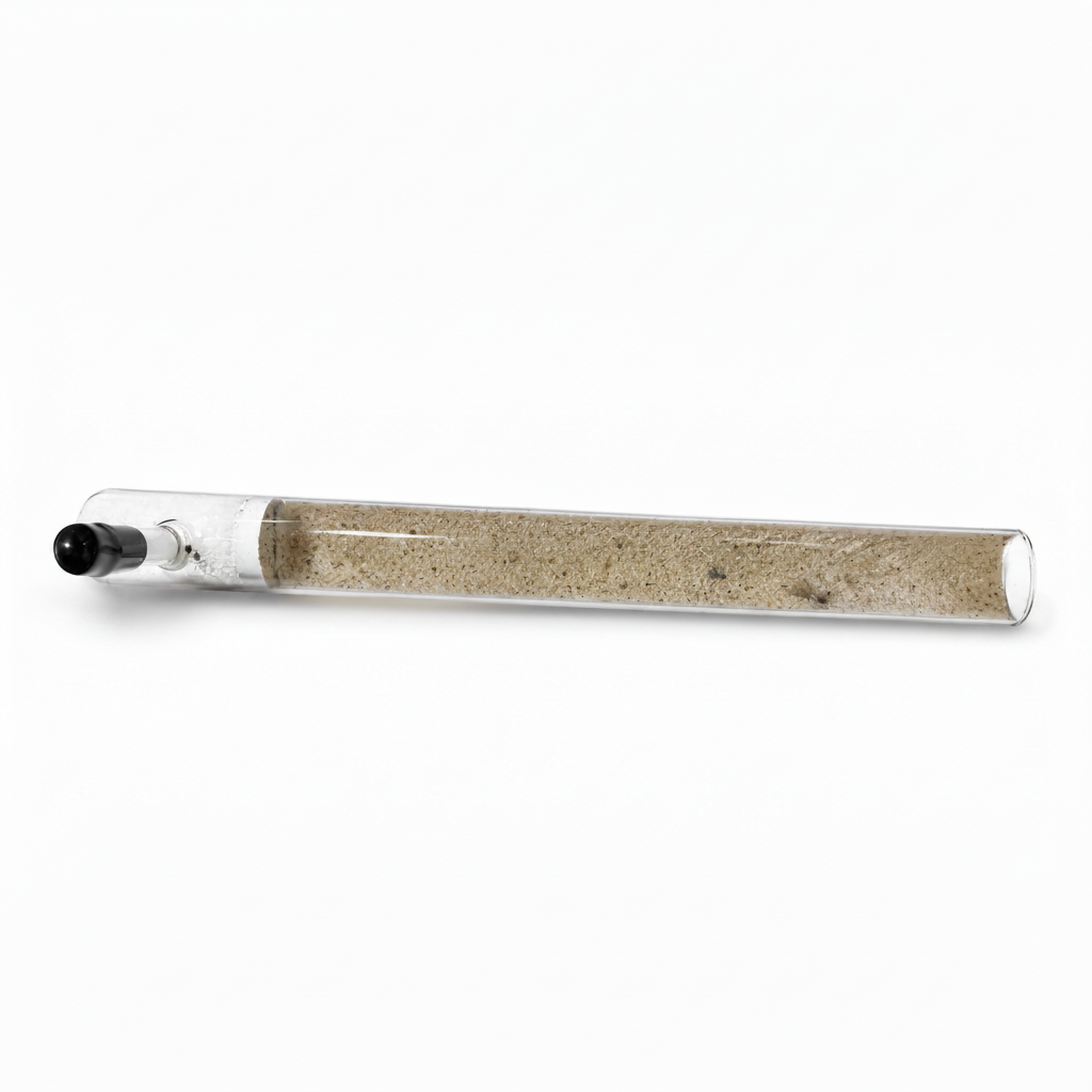 QNC Refillable Founding Habitat Tube – Natural Sand Ant Founding Setup