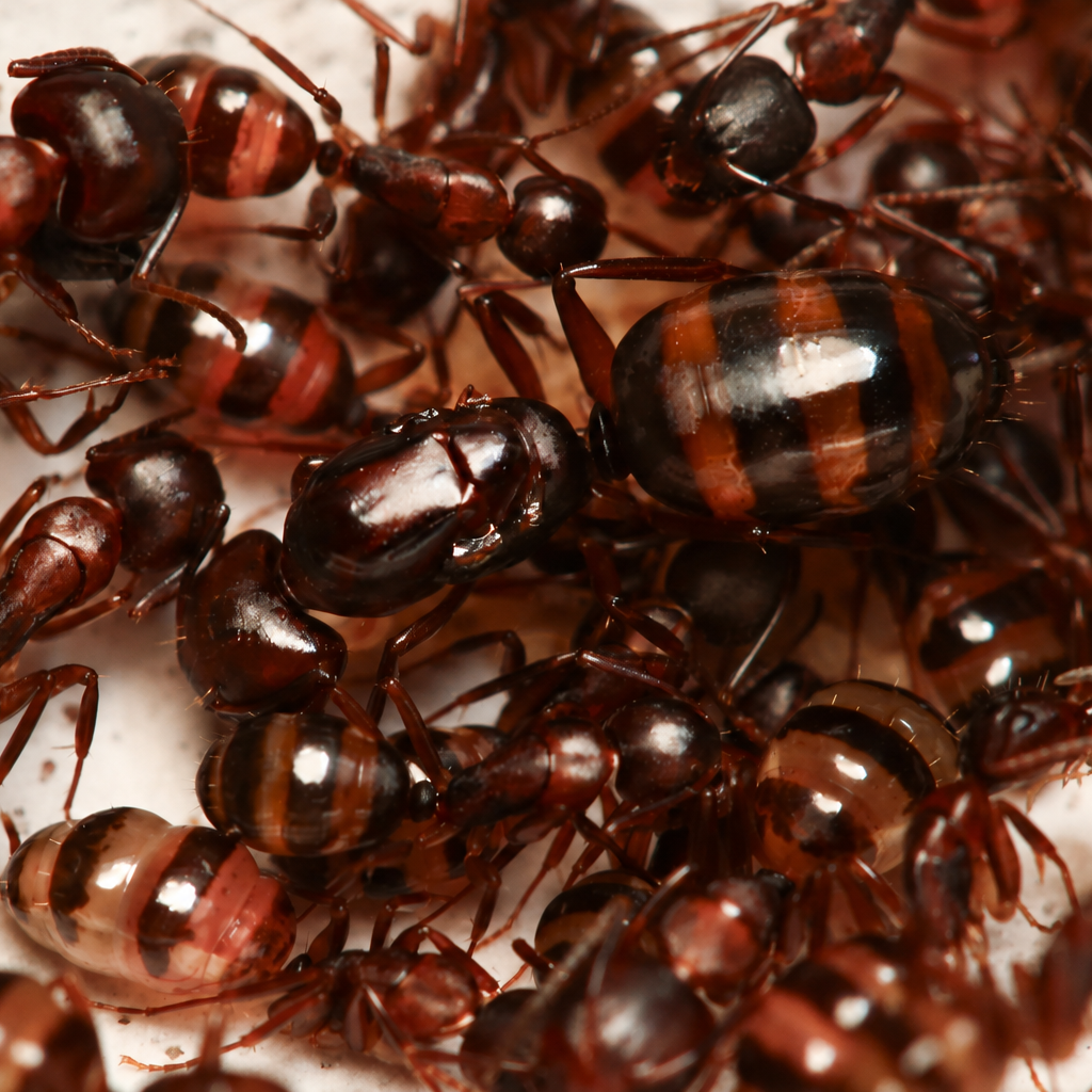 Camponotus subbarbatus – Bumblebee Carpenter Ant Queen / Colony