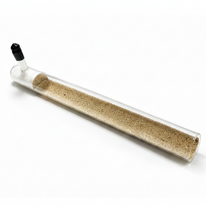 QNC Refillable Founding Habitat Tube – Natural Sand Ant Founding Setup
