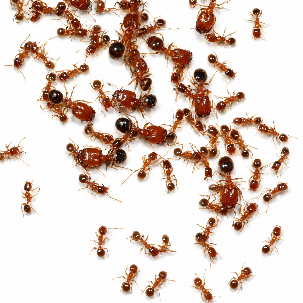 Pheidole californica – Big-headed Ant Queen / Colony