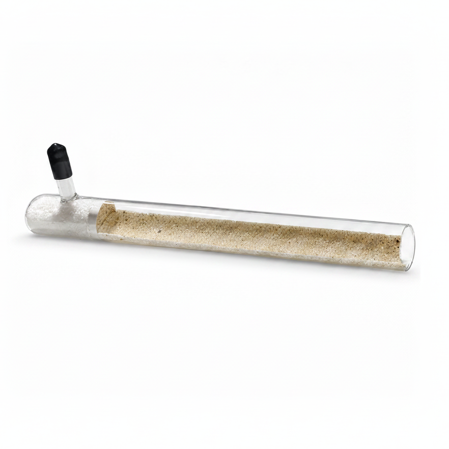 QNC Refillable Founding Habitat Tube – Natural Sand Ant Founding Setup