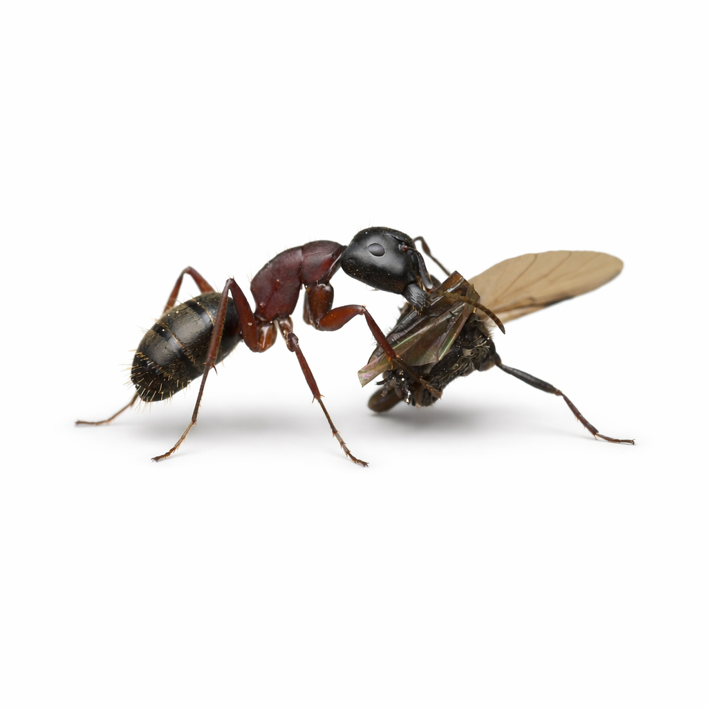 Camponotus herculeanus – Hercules Carpenter Ant Queen / Colony